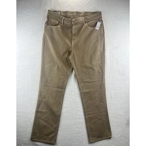 GAP Women's 90's‎ Loose Mid Rise Tan Size 32/14T Jeans Tan